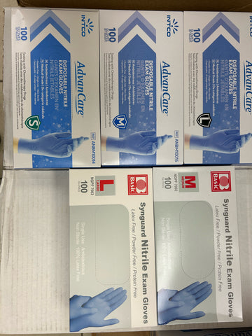 Nitrile Eaxm Glove, Powder Free