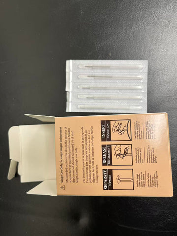 Single Hand(click type without plastic tab) Acupuncture Needles- Singles