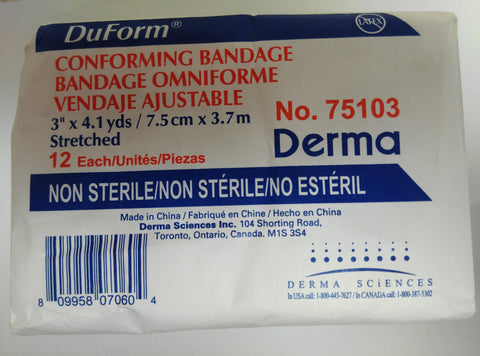 Bandage, Duform Conforming Bandage