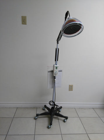 TDP Lamp, CQ29, Cast iron Base,Single Large Head with Manual Timer, Exchangable Head