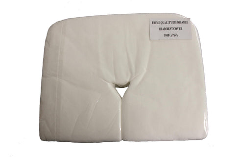 Massage Head Rest Covers, Disposable, 100's